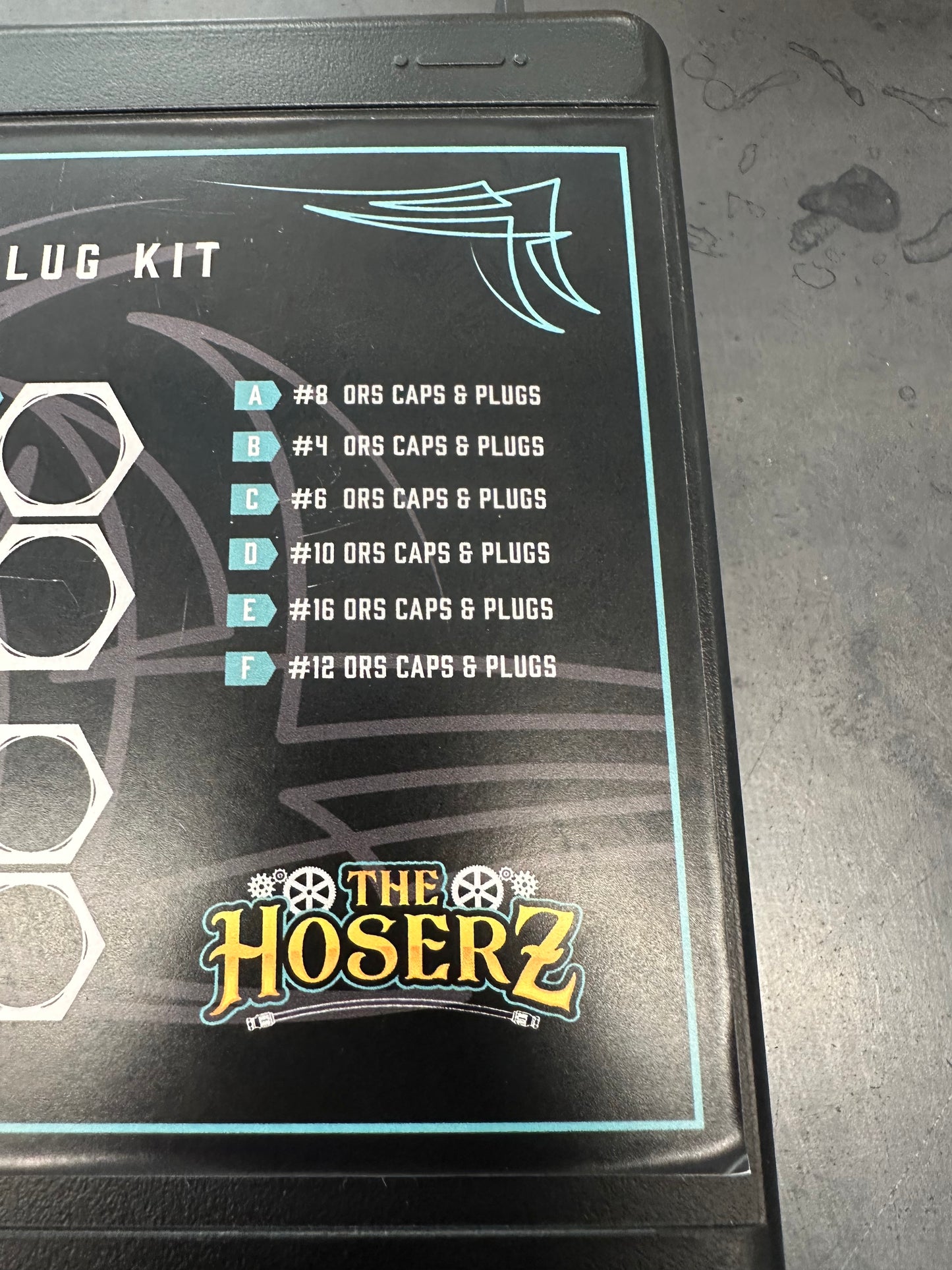 The Hoserz 72PCS O-Ring Face Seal Cap & Plug Kit