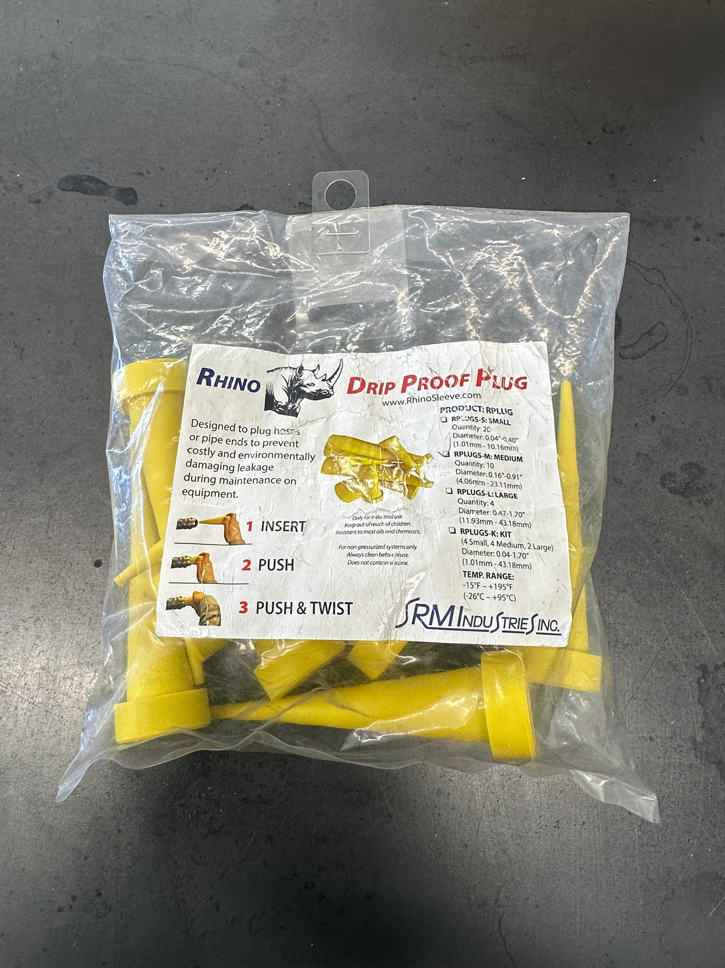 Rhino Drip Proof Plugs