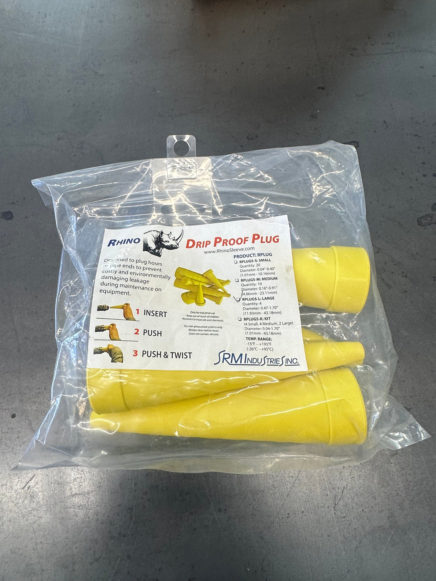 Rhino Drip Proof Plugs